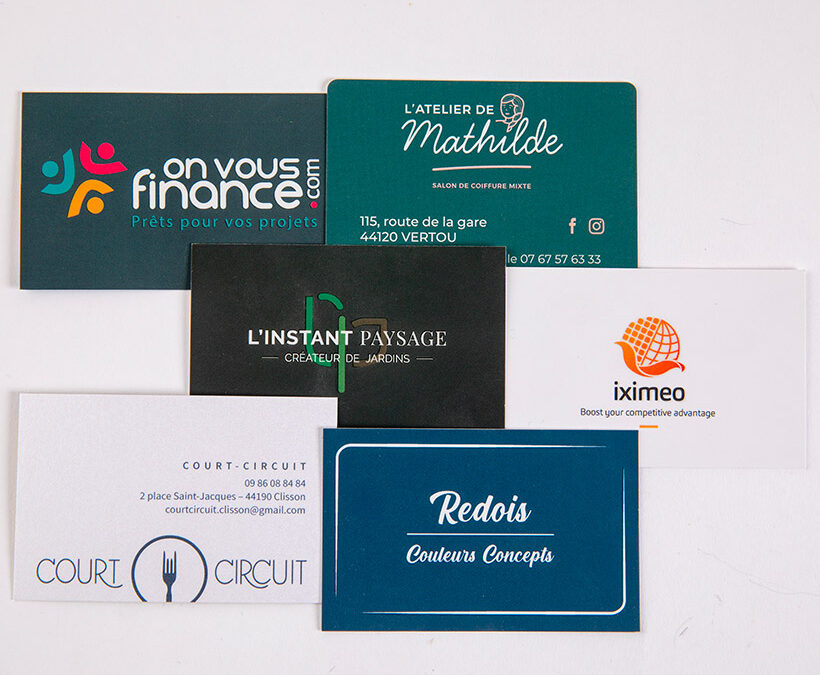 cartes de visite / CARTES DE COMMERCE